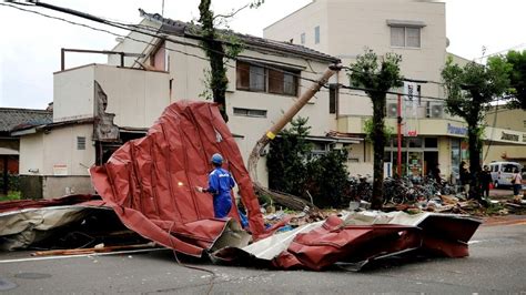Japan Typhoon Shanshan live updates: Four dead as 5 million .